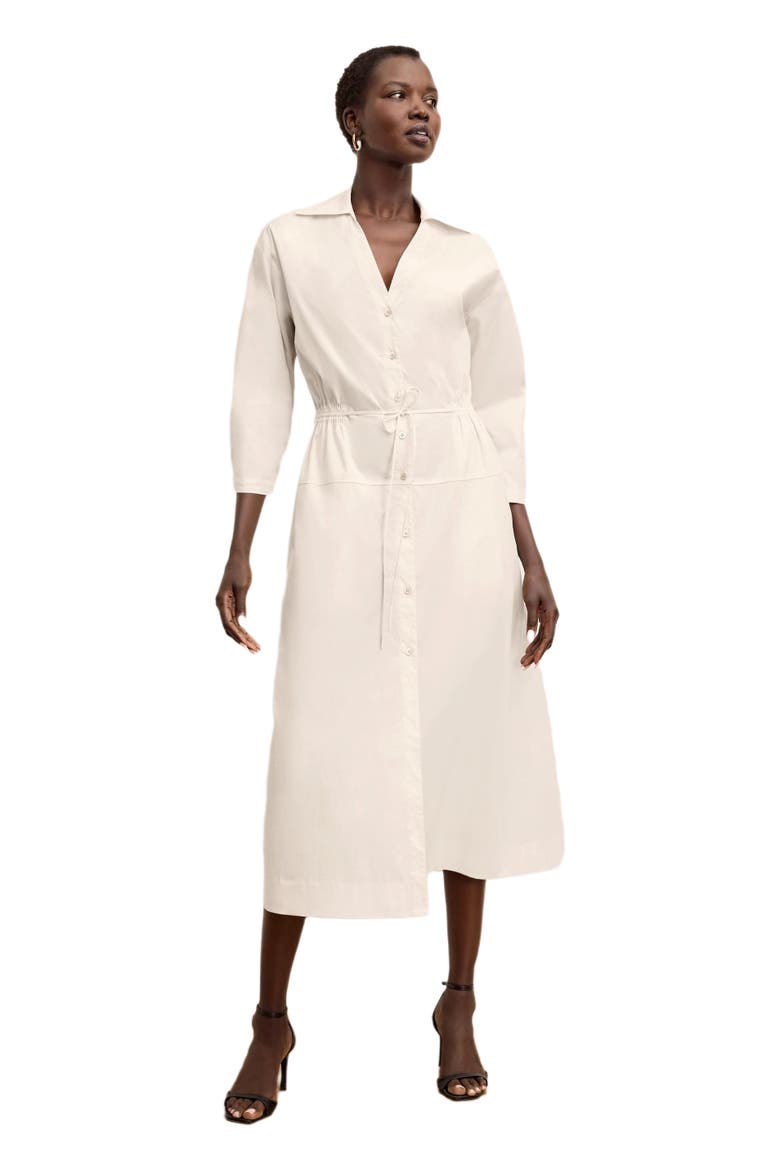 Boden Al Fresco Dress, Main, color, Eggshell