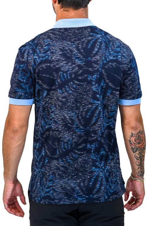 Maceoo Mozart Scale Polo In Blue