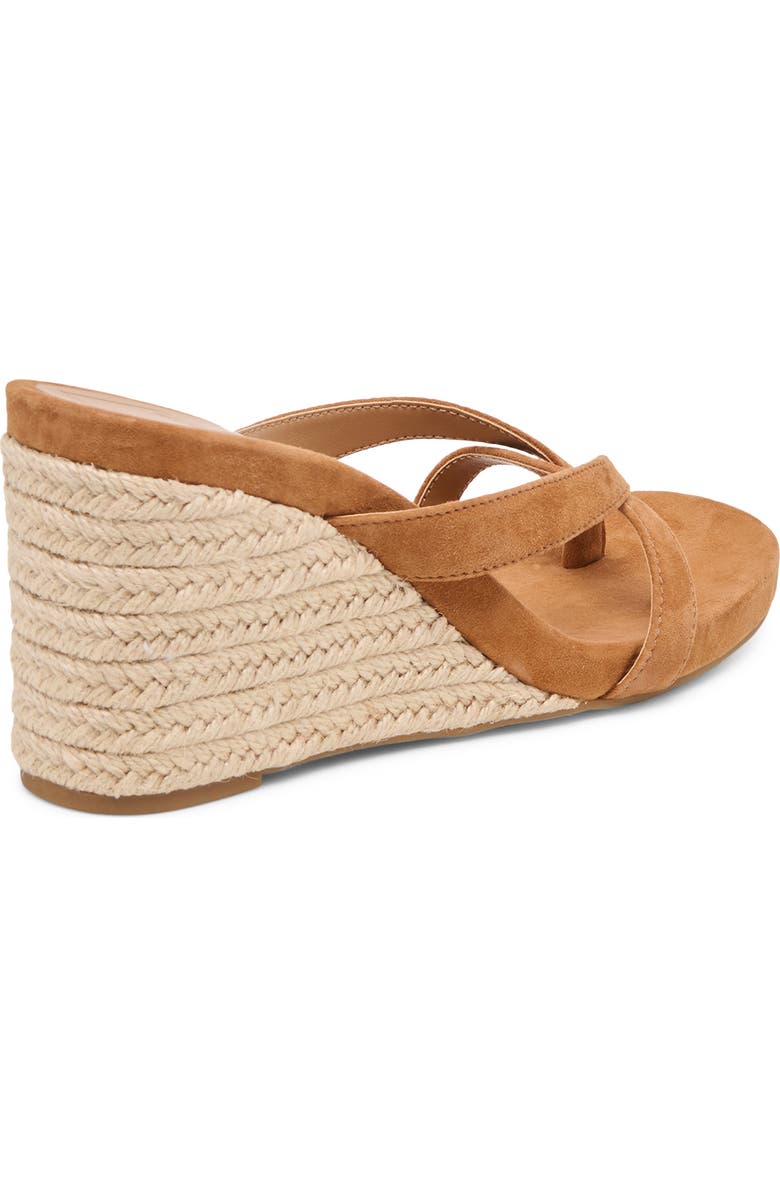 Dolce Vita Helan Espadrille Wedge, Alternate, color, Brown Suede