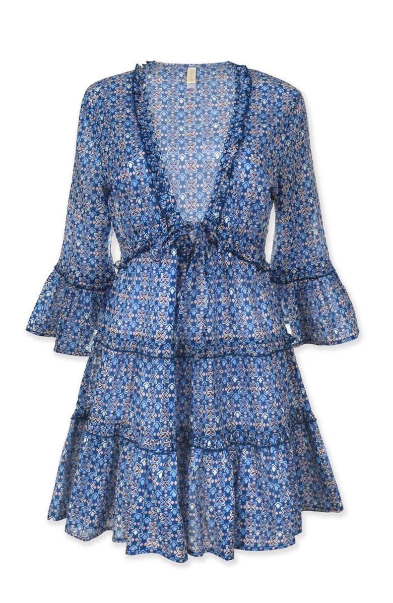 HELEN JON Bailey Dress, Alternate, color, Lagos