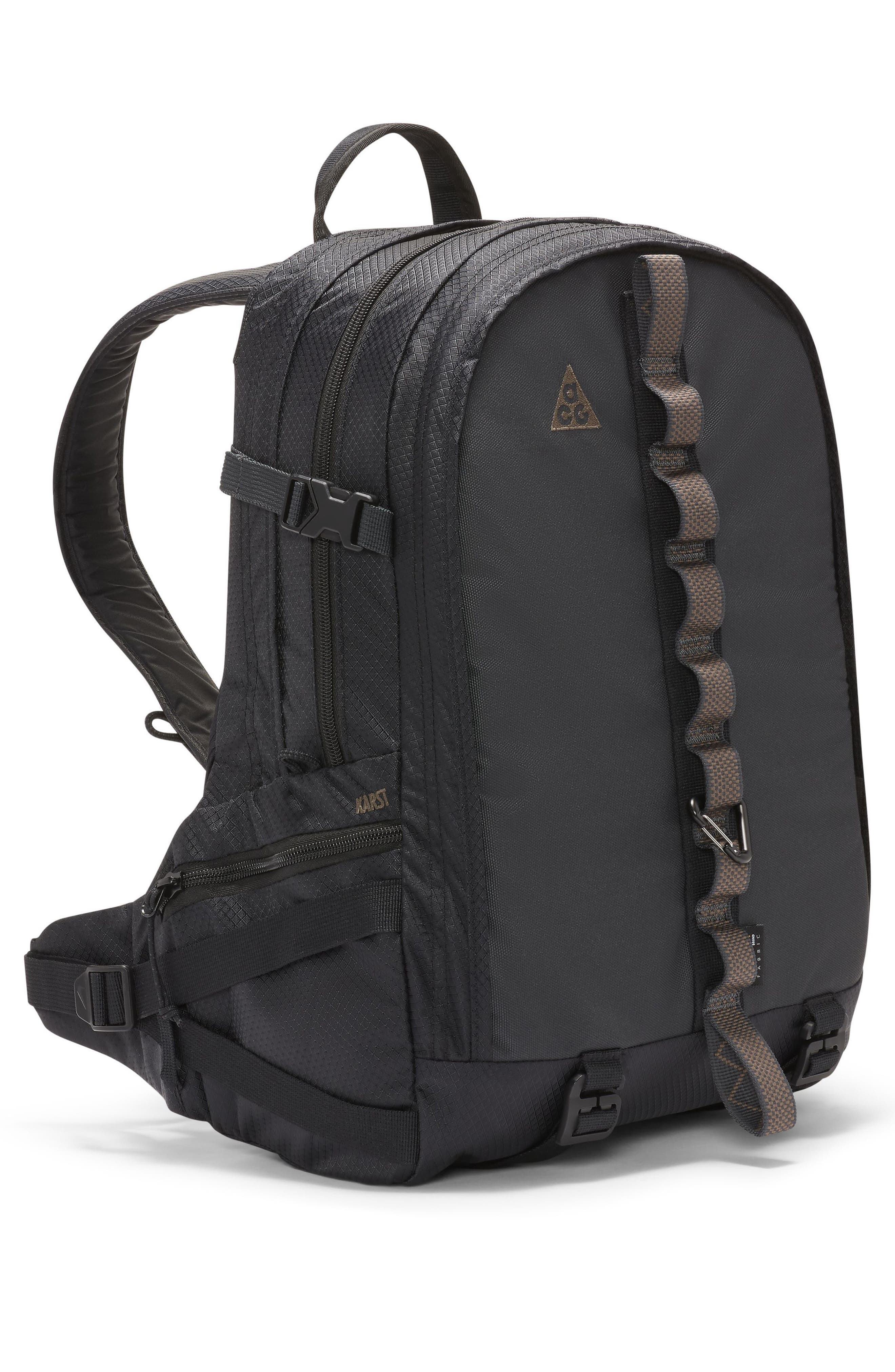 Karst Backpack, Alternate, color, BLACK/ DARK SMOKE GREY