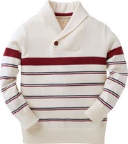 Hope & Henry Baby Boys' Organic Shawl Collar Sweater, Infant