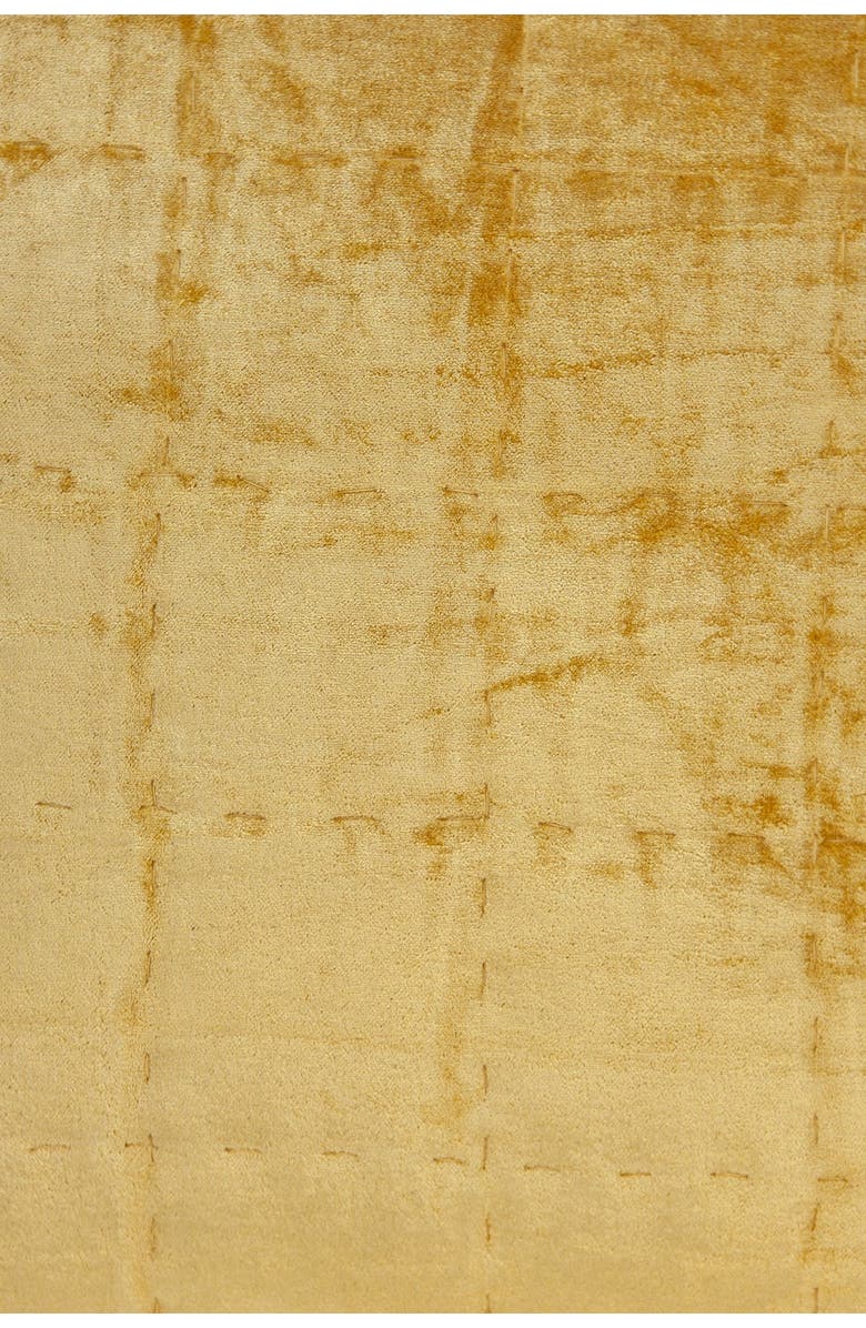 PARKLAND COLLECTION Copan Transitional Solid Quilted Pillow - 20" x 20" - Yellow, Alternate, color, Yellow