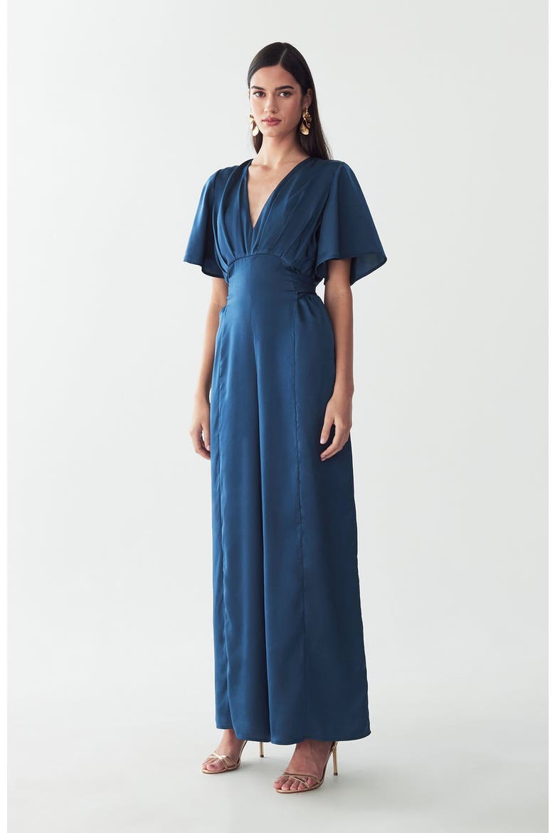 Fabian Jumpsuit, Alternate, color, Navy Blue