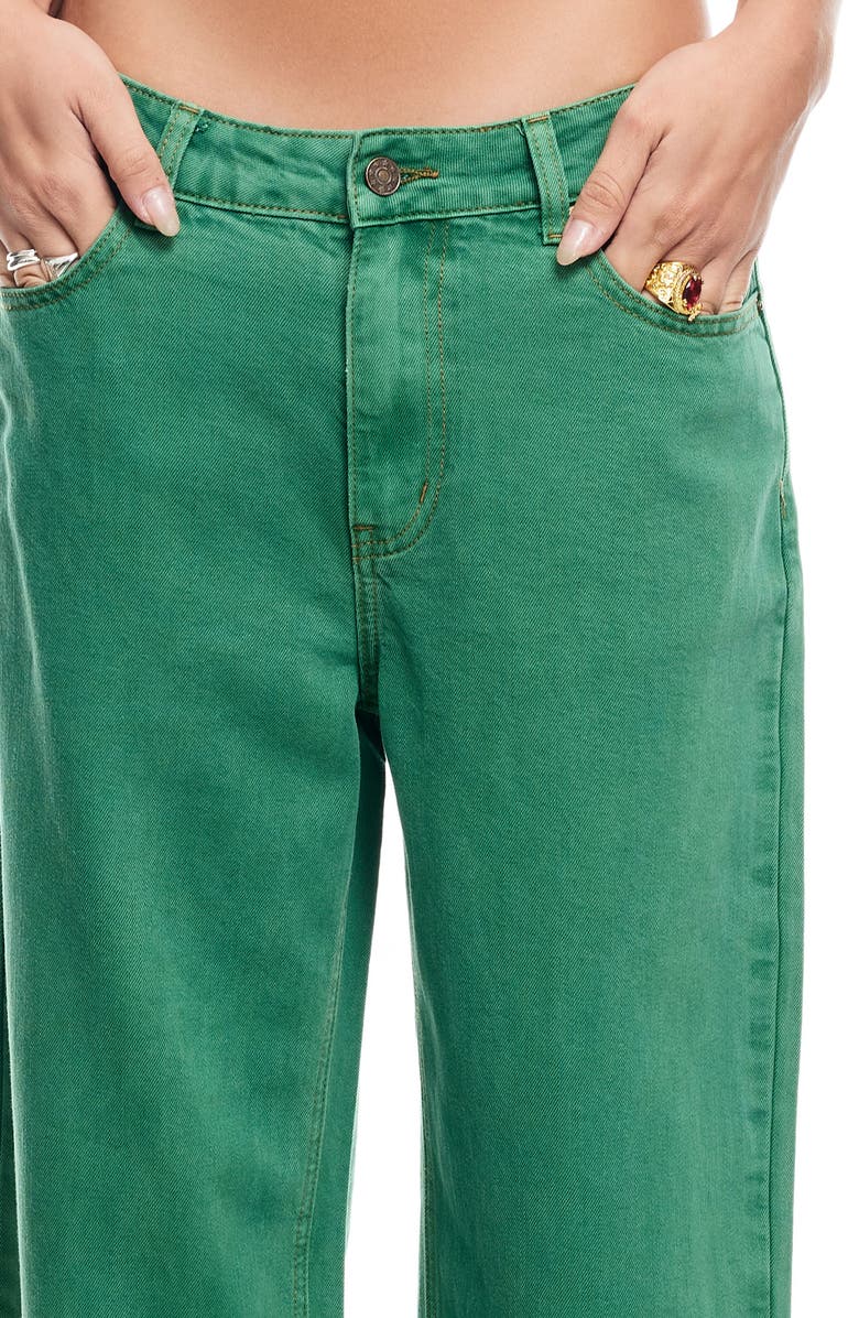 LIONESS Top Model Low Rise Baggy Jeans, Alternate, color,
