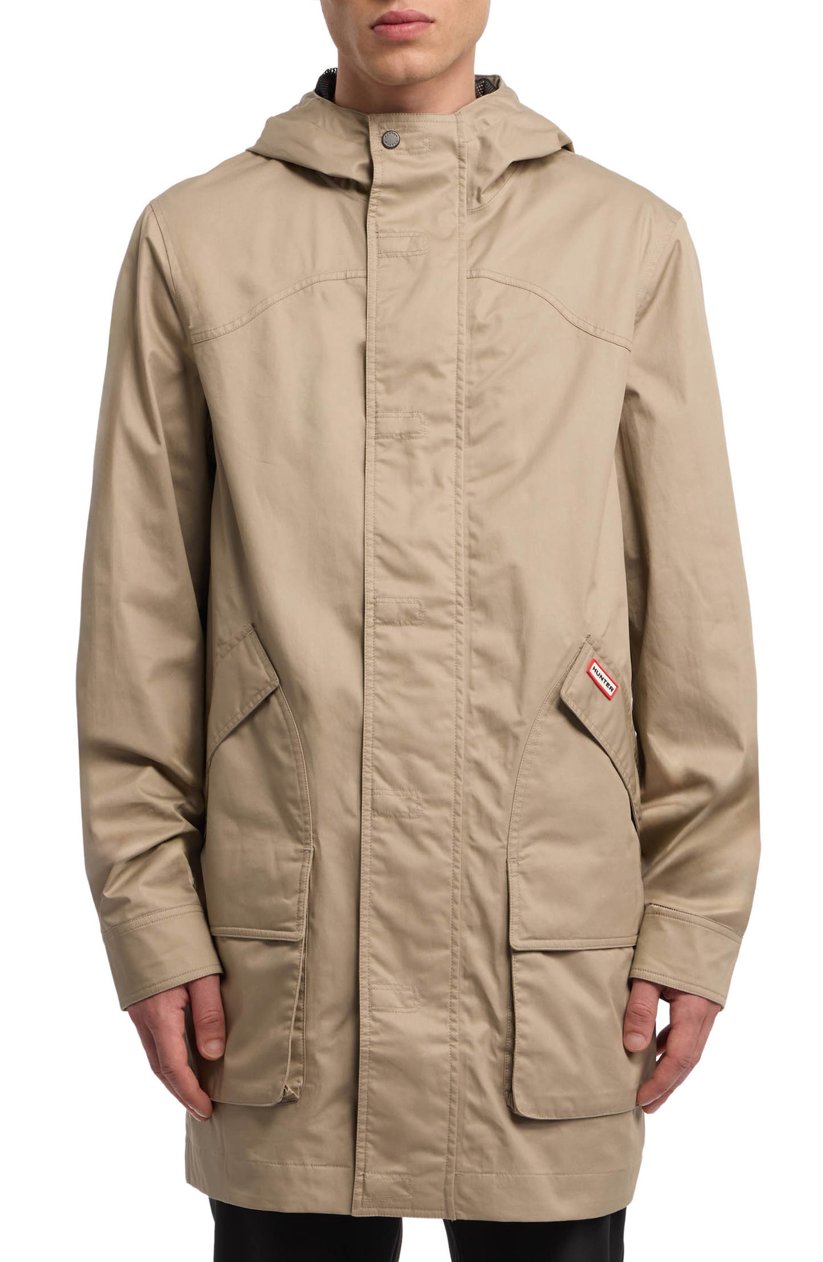 Hunter Downing Hooded Rain Jacket