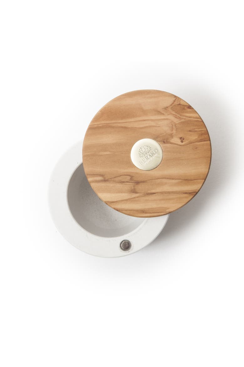Round Salt Keeper Millenari, Alternate, color, White