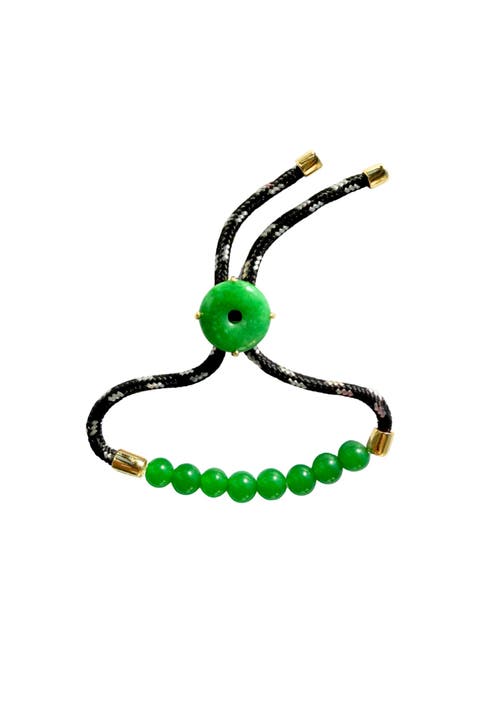 Paracord Jade Slider Bracelet