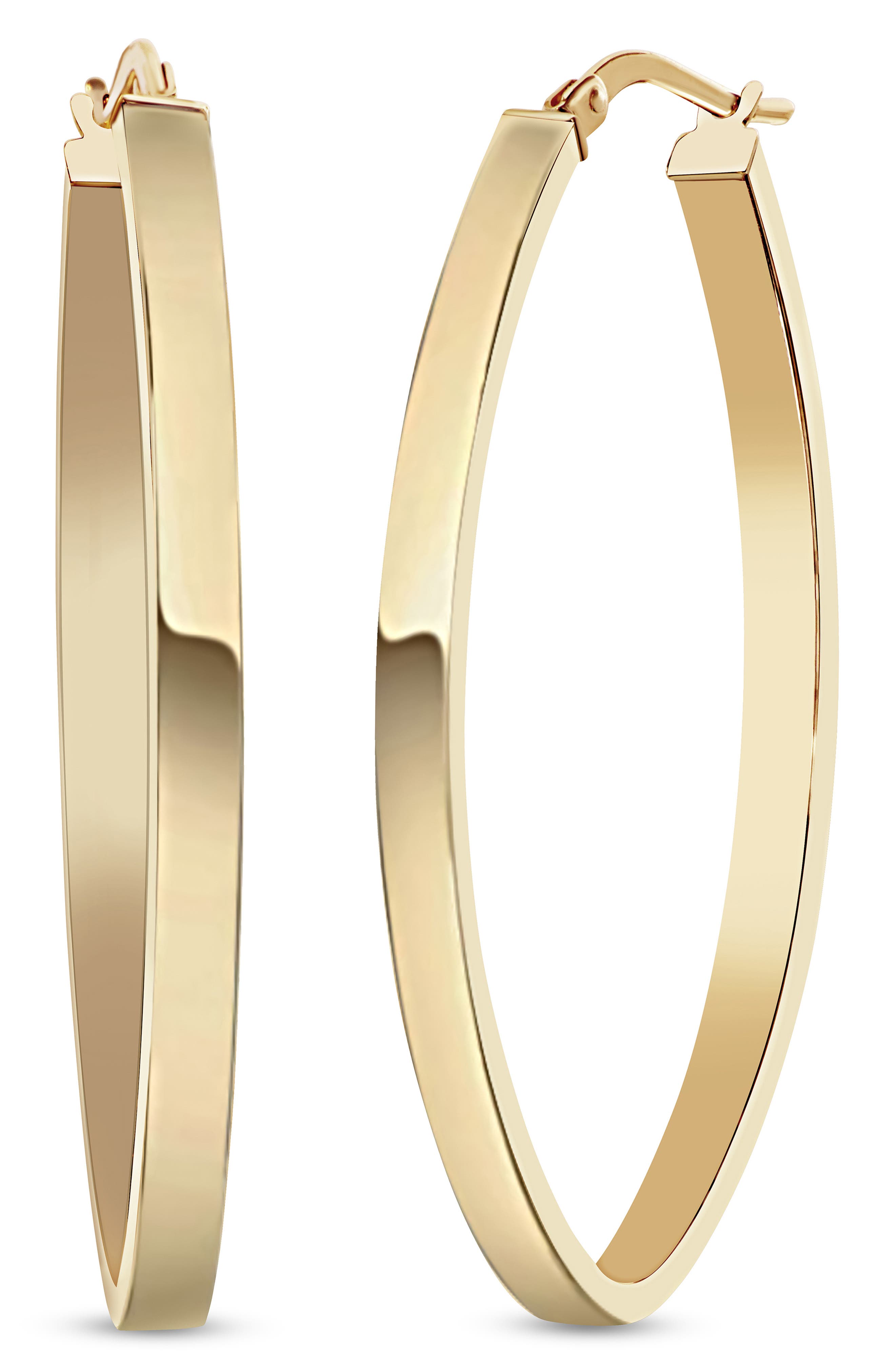 Bony Levy 14K Yellow Gold Hoop Earrings