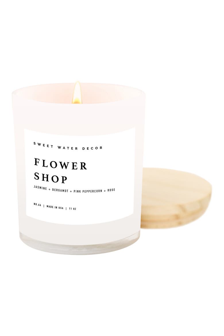 11-Ounce Jar Candle, Main, color, FLOWER SHOP