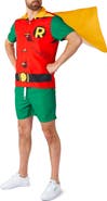 OppoSuits Robin Camp Shirt, Shorts & Removable Cape Set