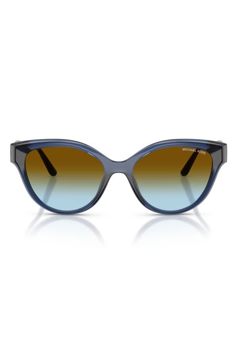 Nagoya 53mm Gradient Cat Eye Sunglasses