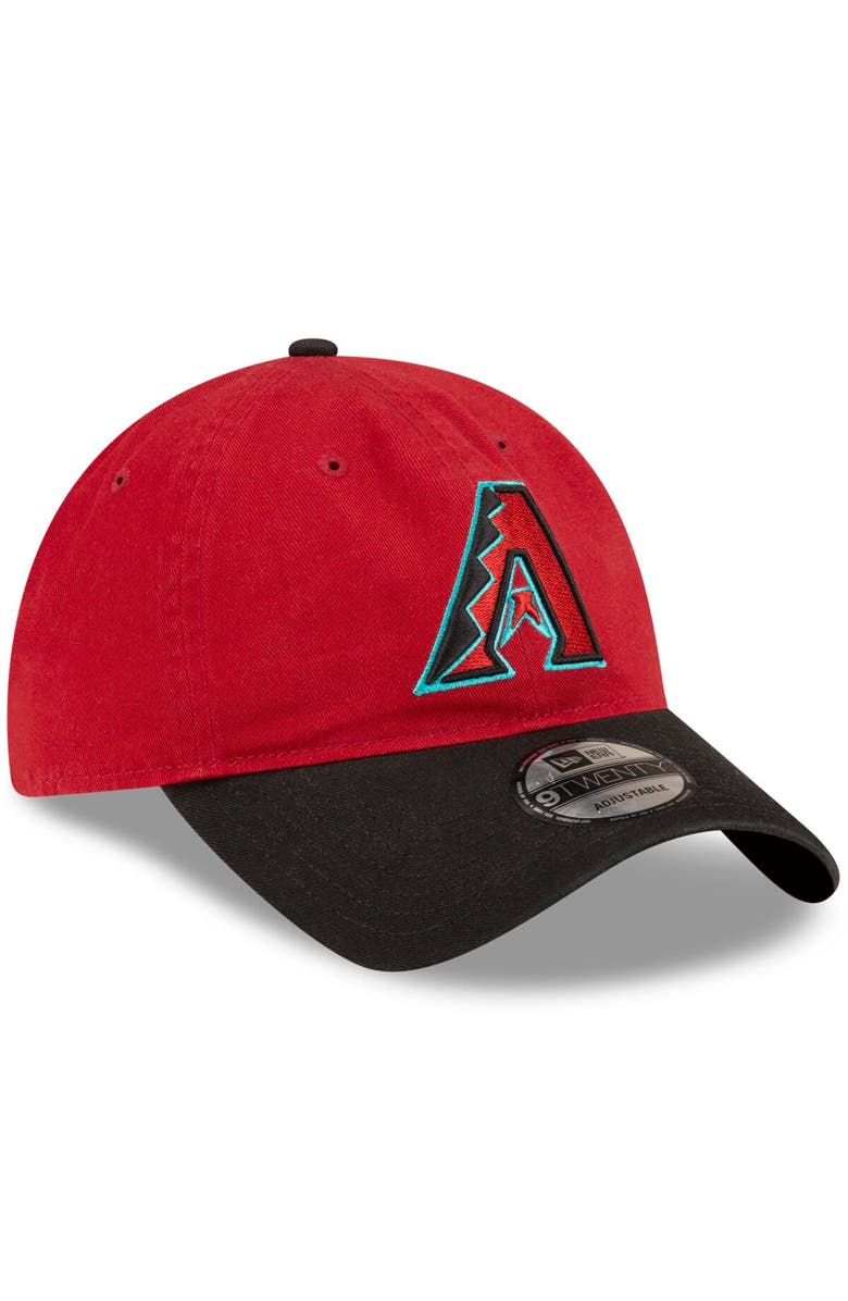 New Era Men's New Era  Red/Black Arizona Diamondbacks  Replica Core Classic 9TWENTY Adjustable Hat, Alternate, color, 