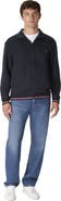 Missoni Zip-up High-neck Sweatshirt With Knit Embroidery And Logo