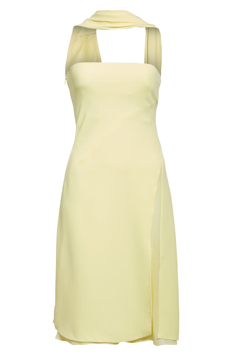 Versace Silk Cady Cocktail Dress, Alternate, color,