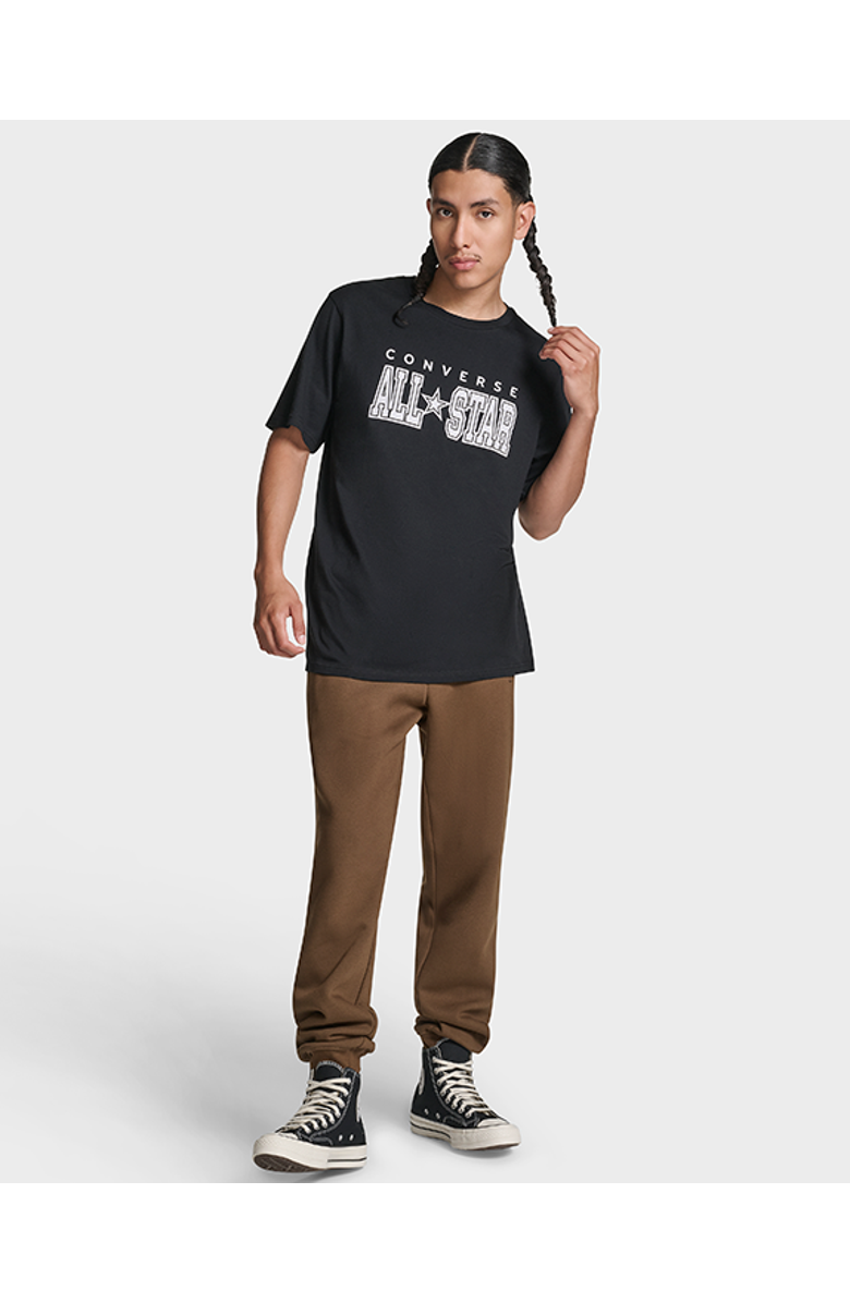 Converse All Star T-Shirt, Alternate, color, Converse Black