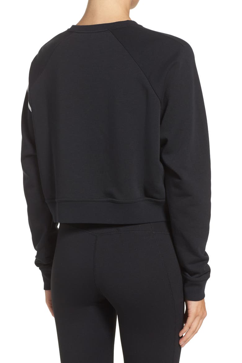 Dry Versa Training Crop Top, Alternate, color, BLACK