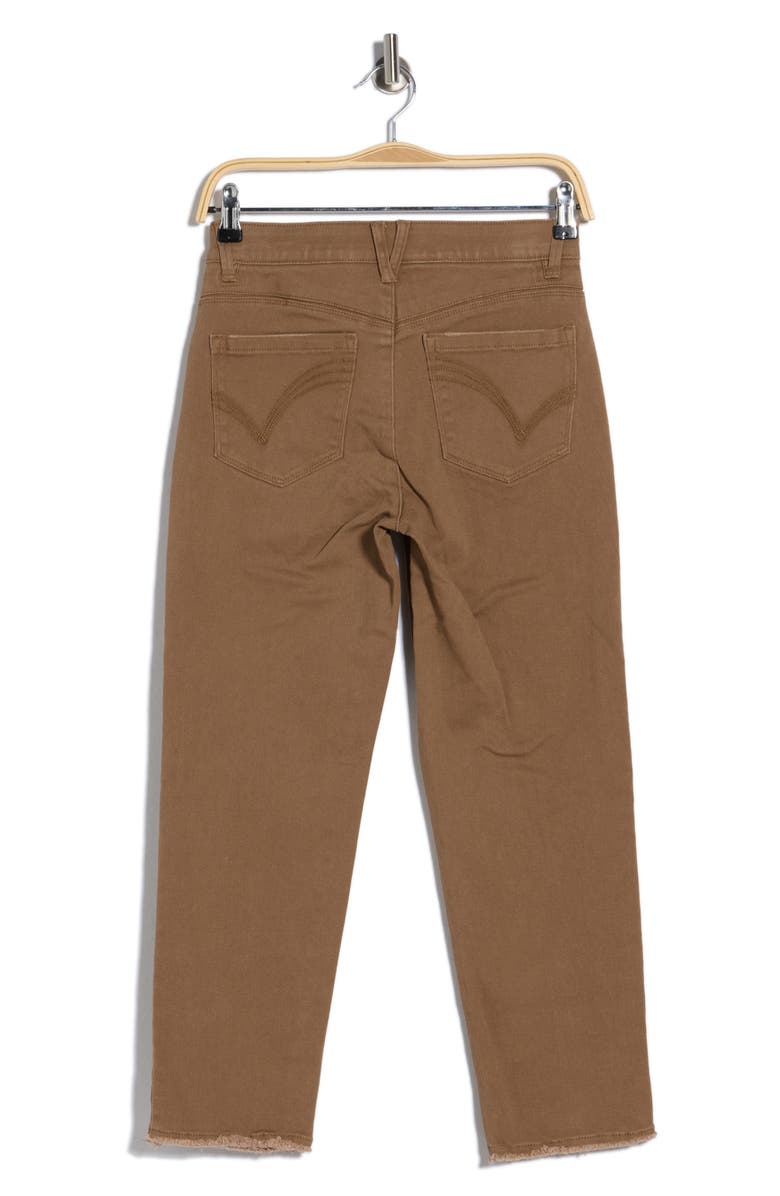 Democracy AbSolution High Waist Slim Straight Leg Jeans, Alternate, color, Wheat