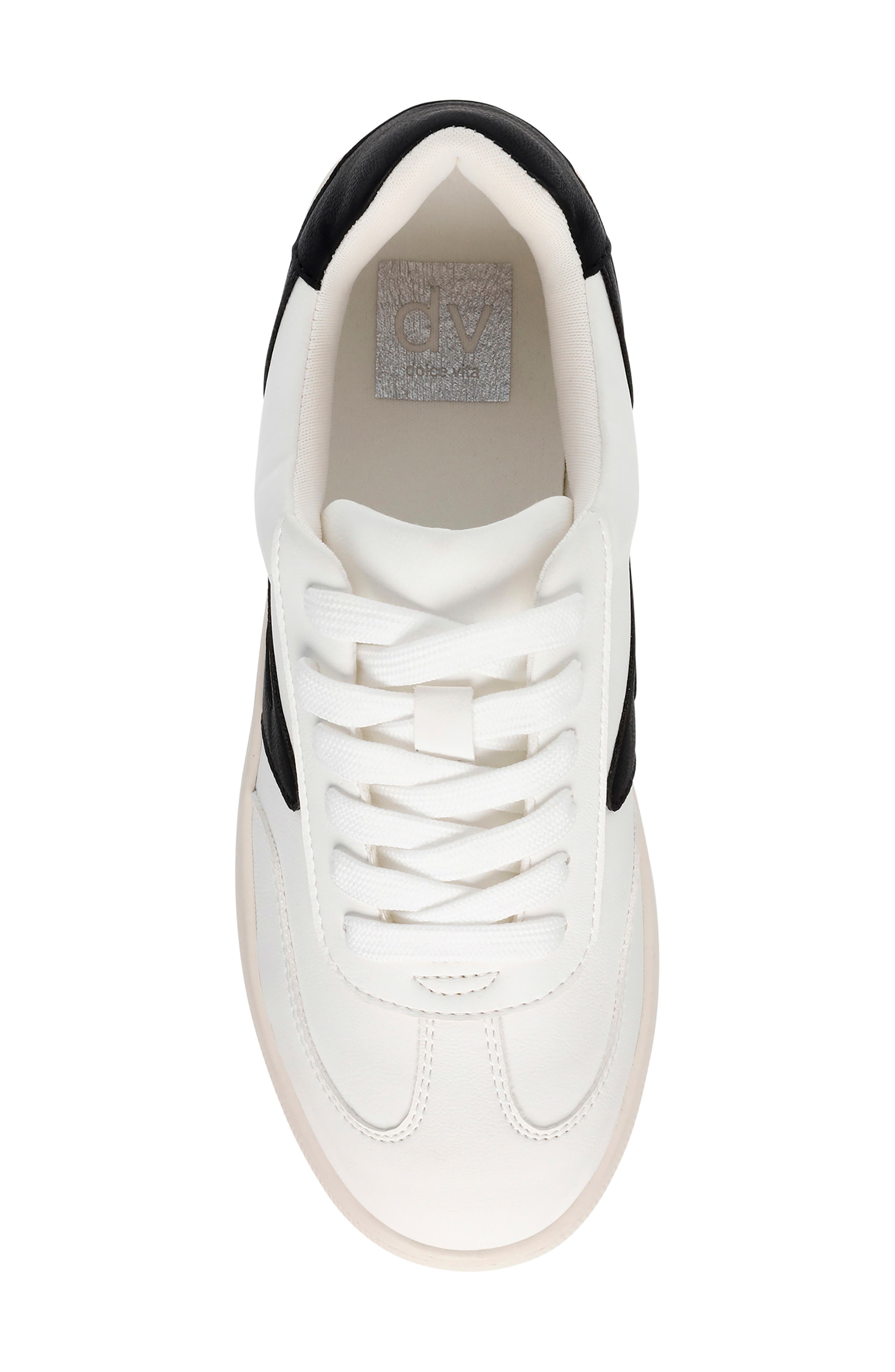 DV by Dolce Vita Voyage Sneaker, Alternate, color, Black White