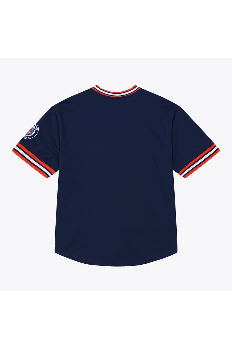 Men's Mitchell & Ness  Navy Detroit Tigers Wild Pitch Ringer T-Shirt, Alternate, color, Navy