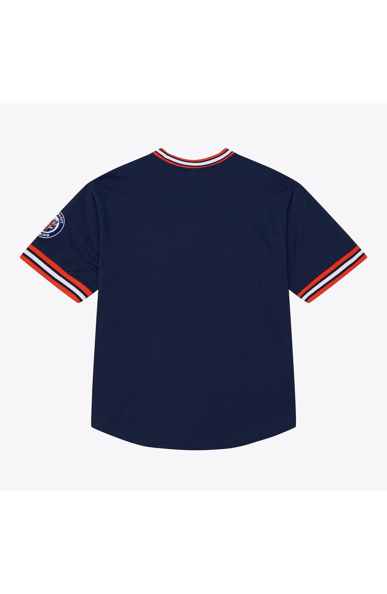 Mitchell & Ness Men's Mitchell & Ness  Navy Detroit Tigers Wild Pitch Ringer T-Shirt, Alternate, color, Navy
