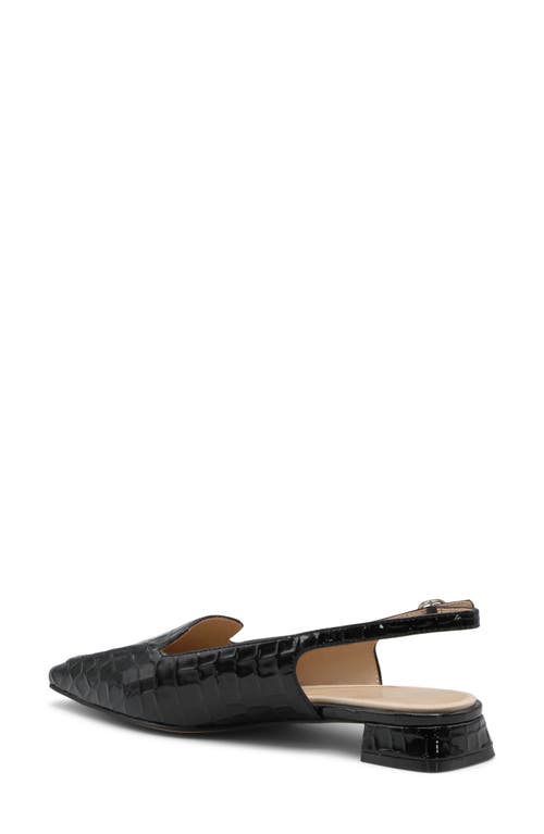 Adrienne Vittadini Rafi Slingback Flat In Black