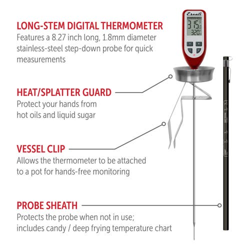 Escali Digital Candy And Deep Fry Thermometer In Multi