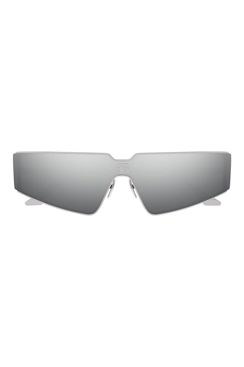 Rectangular Sunglasses, Main, color, RUTHENIUM