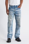 PURPLE BRAND Foiled Logo Jeans