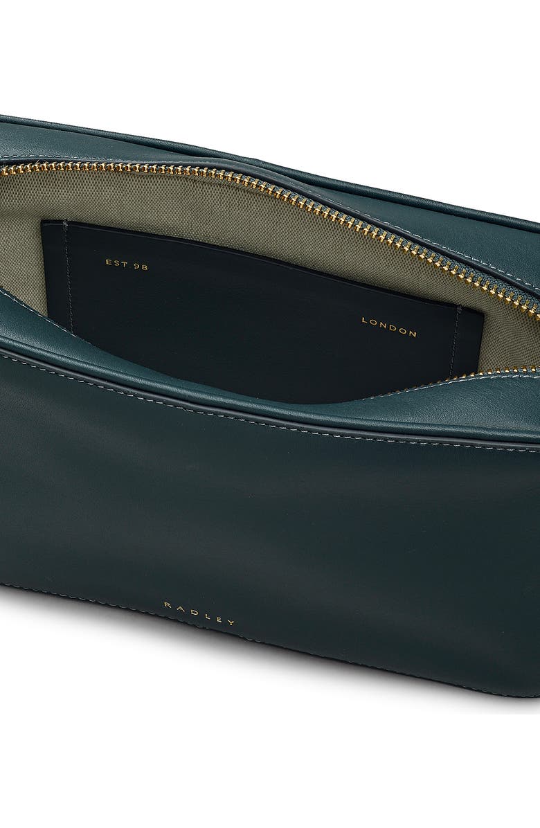Radley Duchess Close Small Ziptop Crossbody Bag, Alternate, color, Teal
