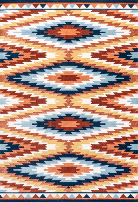 Konya Diamond Kilim Geometric Area Rug