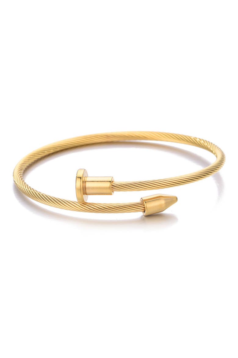 Set of 2 Assorted Bracelets, Alternate, color, GOLD