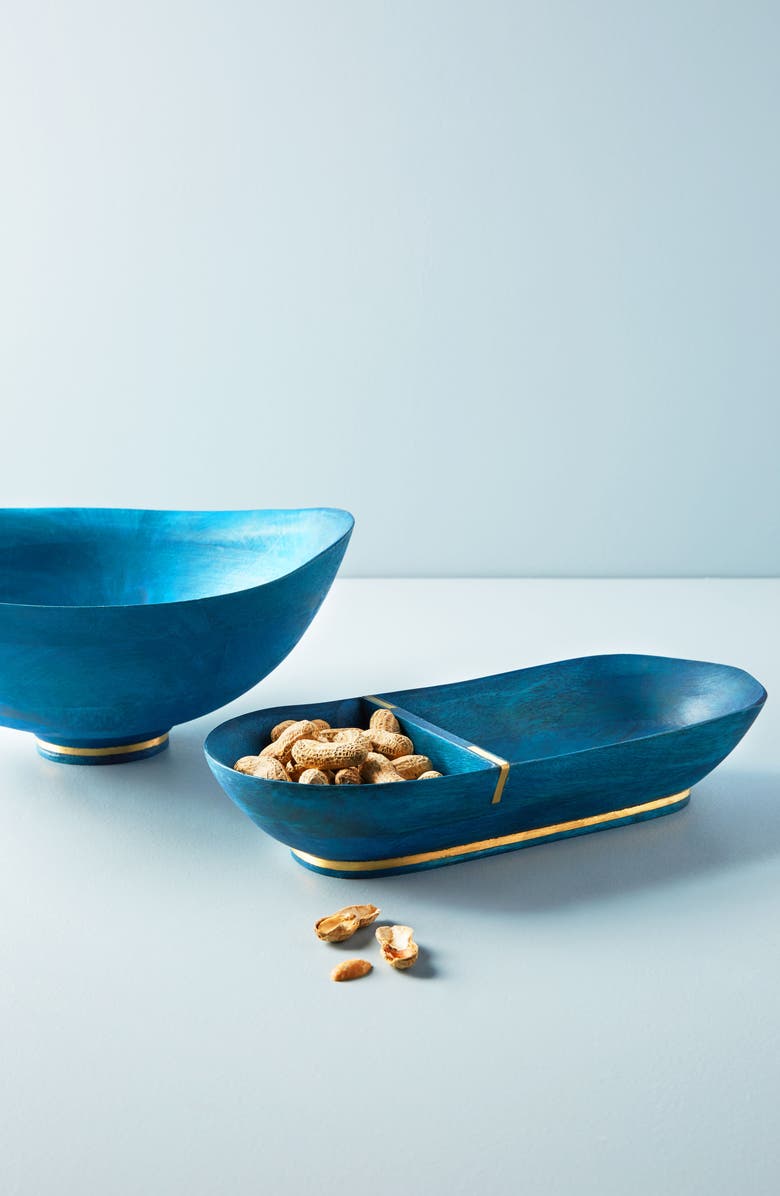 Anthropologie Home Anthropologie Hearthside Wood Serving Bowl, Alternate, color,