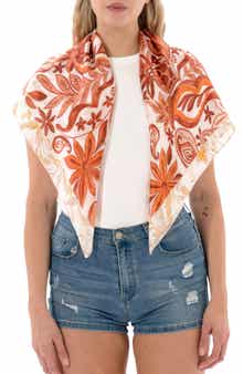 Nicole Miller Paisley Square Scarf