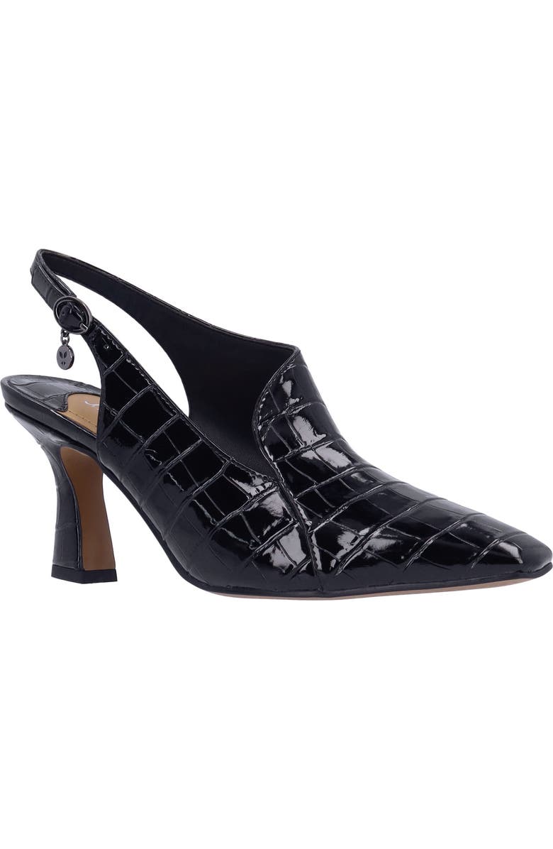 J. Reneé Prissy Slingback Pump, Main, color, Black