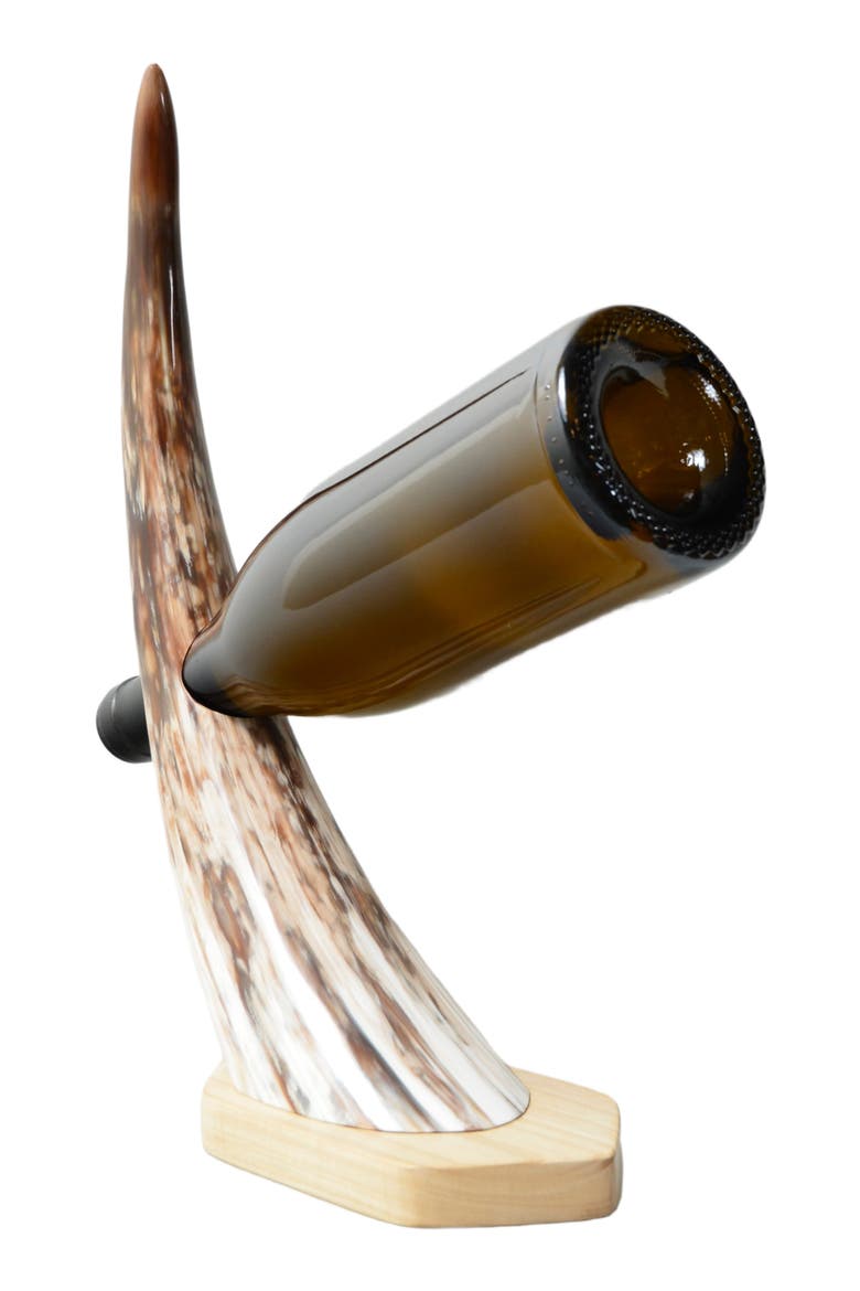 Balanced Horn Wine Holder, Alternate, color, Multi