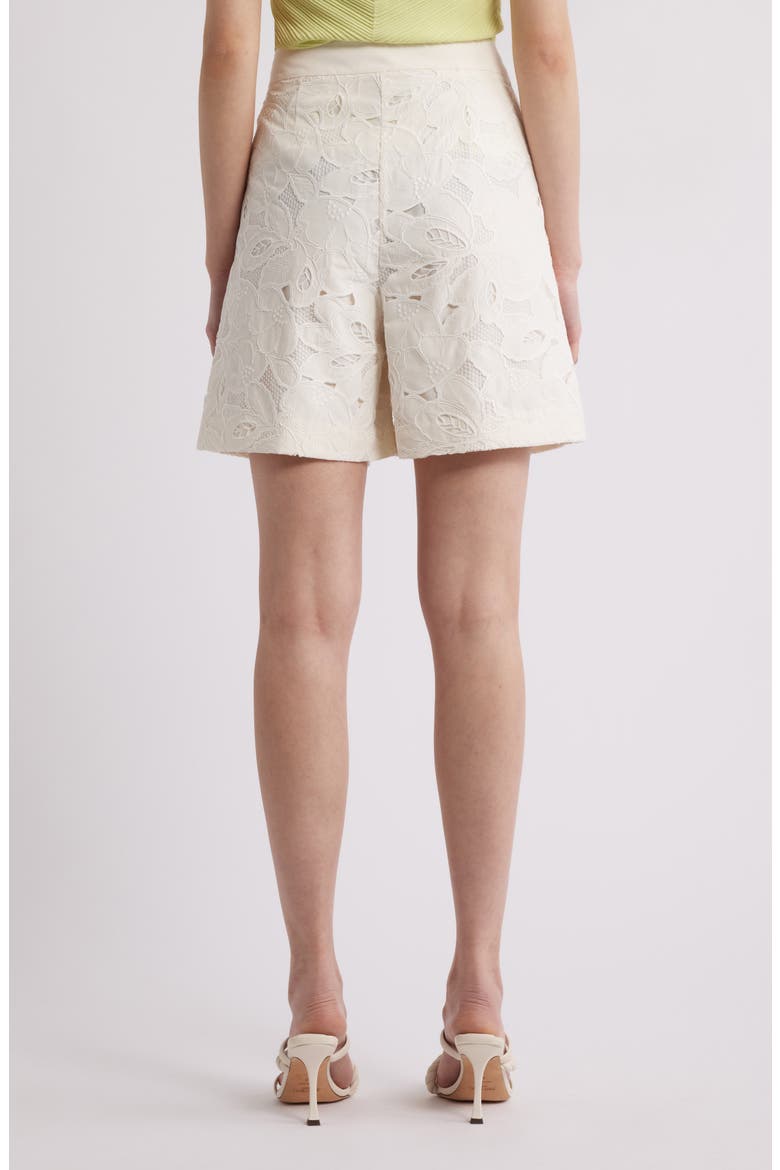 Tonara Broderie Anglaise Shorts, Alternate, color, WHT
