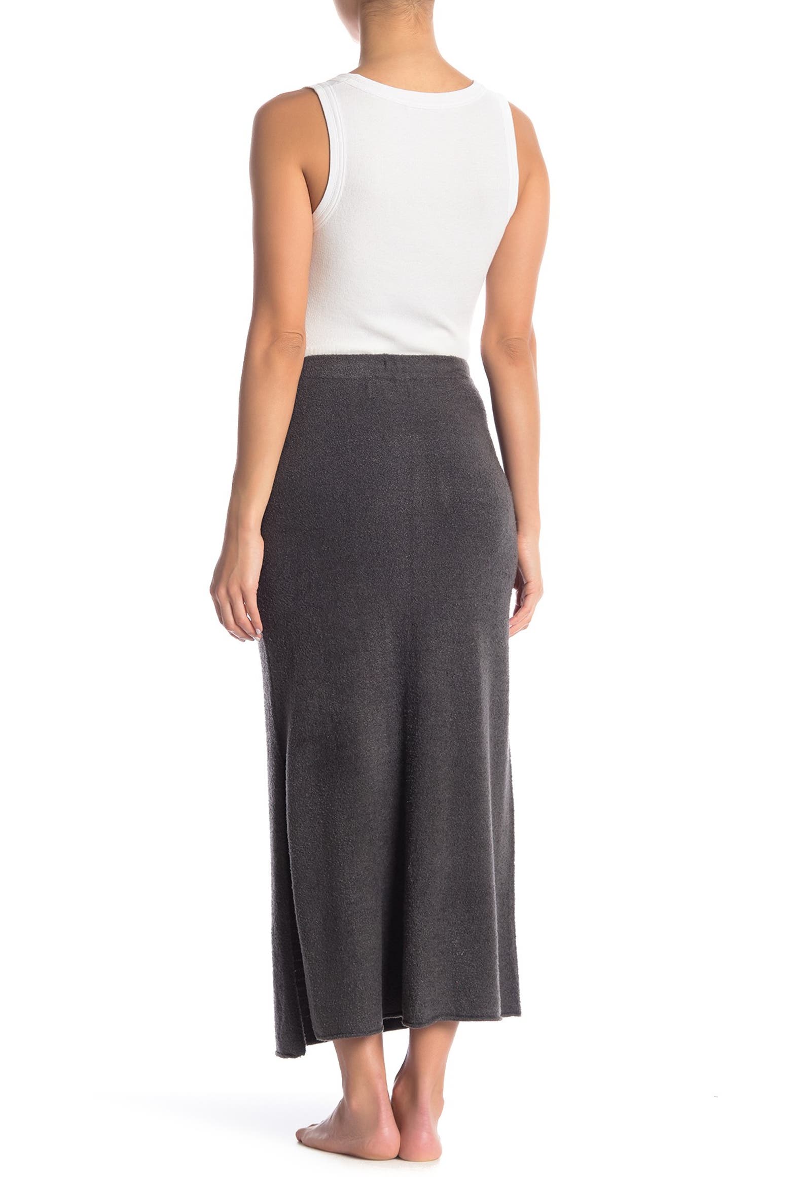 Server Rack Side Vent Barefoot Dreams® Side Vent Knit Maxi Skirt (Women) | Nordstromrack