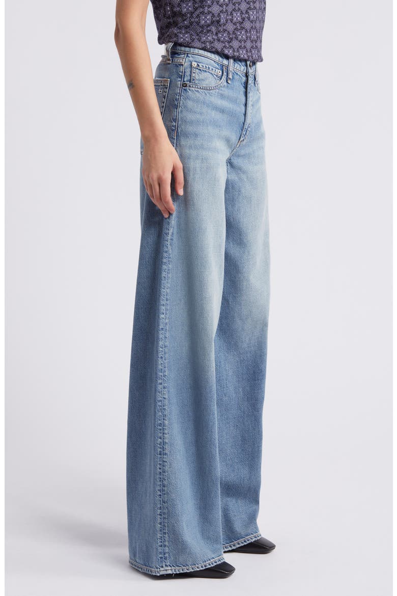 Sofie Featherweight High Waist Wide Leg Jeans, Alternate, color, BEVERLY