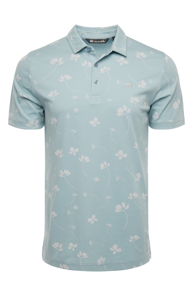 TravisMathew Good Time Feeling Cotton Blend Polo, Alternate, color, Arona