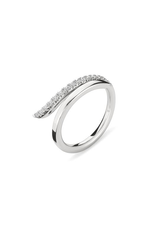 Hearts On Fire Vela French Cut Diamond Ring In White Gold