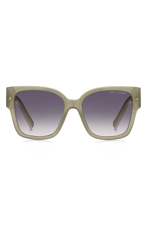 54mm Square Sunglasses