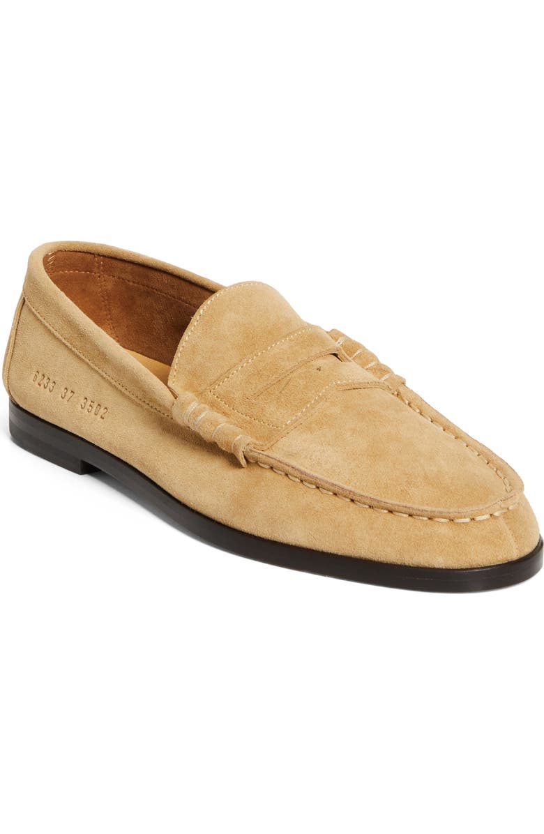 Common Projects Soft Penny Loafer, Main, color, 3502 Beige