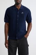 Malbon Golf Crosscut Knit Polo