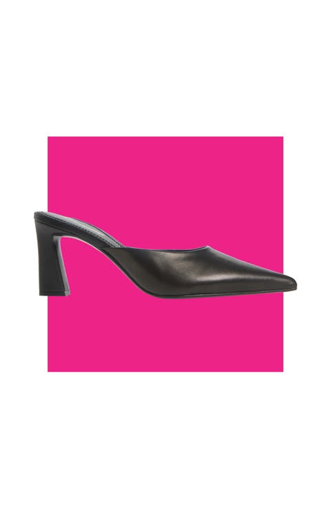 Unamused Pointed Toe Mule