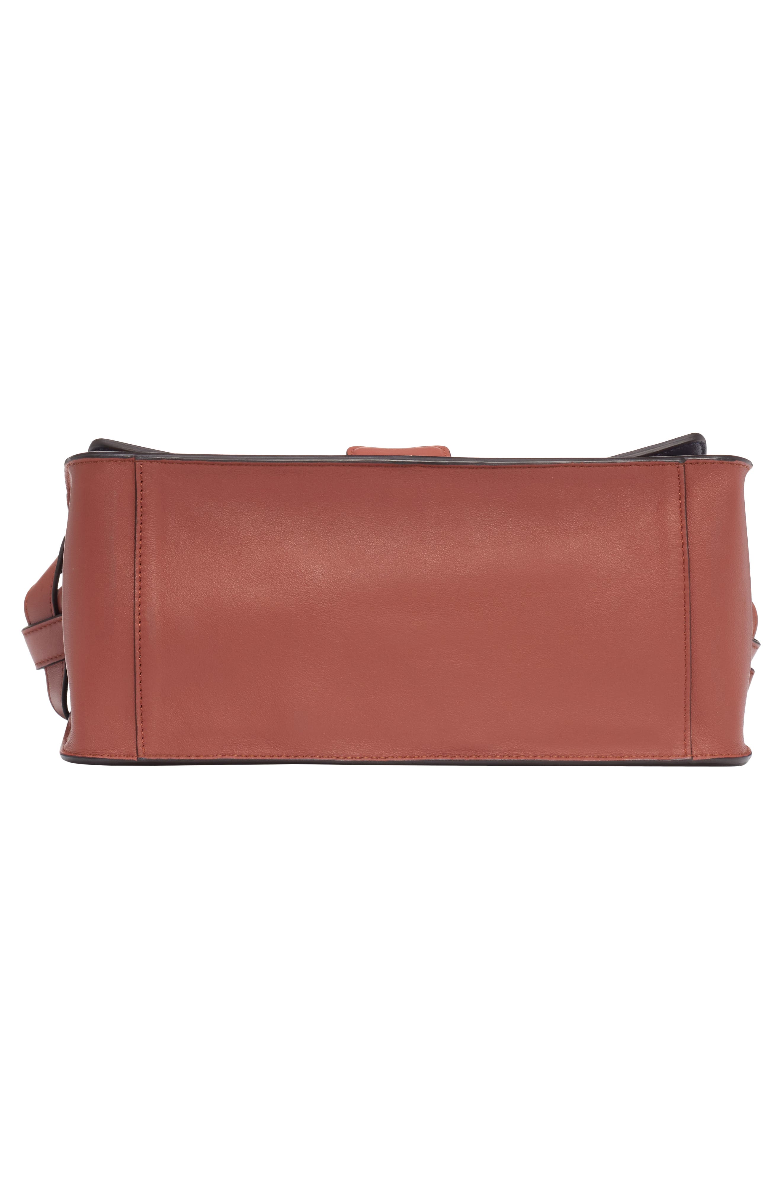 Fendi Large Kan U Leather Shoulder Bag, Alternate, color, 