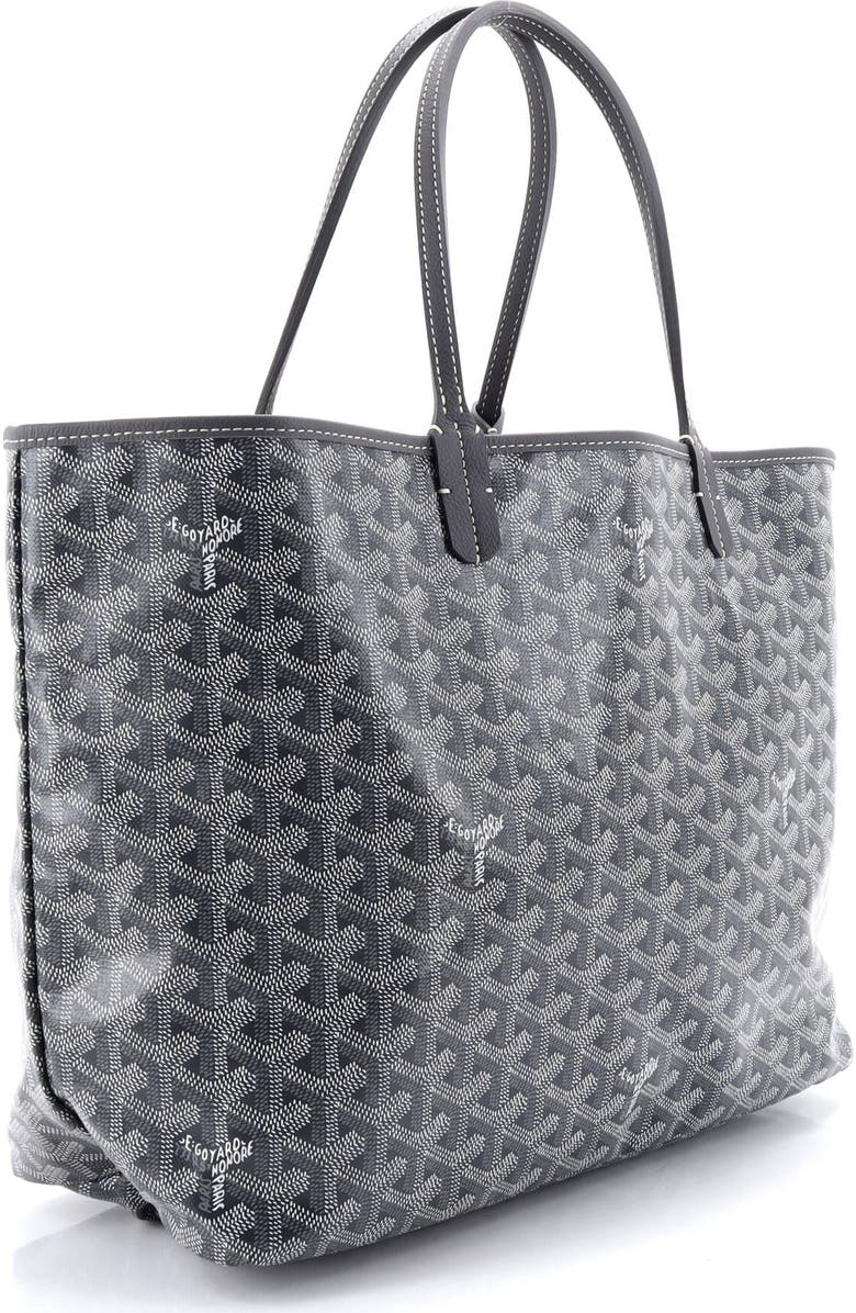 Pre-Owned Goyard Saint Louis Tote Coated Canvas PM, Alternate, color, Gray