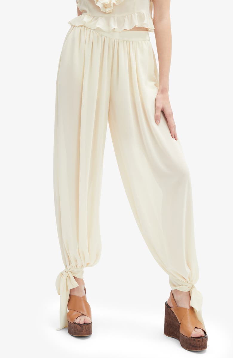 Bardot Alira Balloon Pants, Main, color, Soft Beige