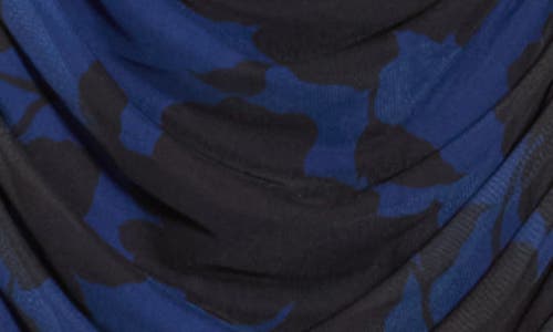 Afrm Los Angeles Tyla Halter Maxi Dress In Blue