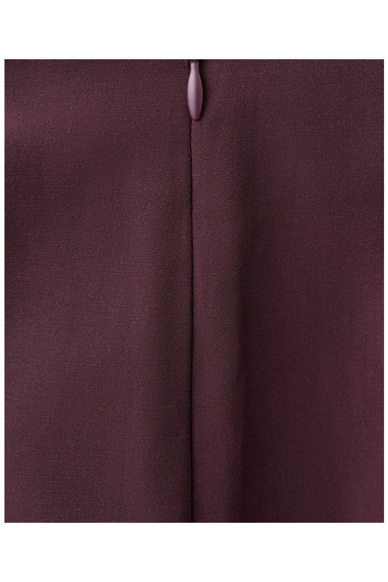 Pleated Midi Skirt, Alternate, color, MAROON